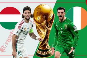 匈牙利vs爱尔兰首发：索博、凯尔凯兹先发，科尔曼、凯莱赫出战