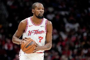 KD174次至少砍30分5板5助 追平威少并列历史第8&老詹422场居首！