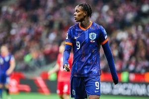 埃梅加谈荷兰国家队首秀：我感到非常自豪 希望参加世界杯