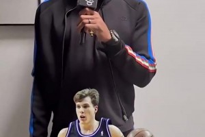 笑死！听到比自己优秀的传球手请发出声音！隆多全程木讷脸！